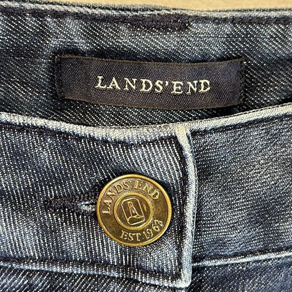 Lands End Jeans Size 12 Fit 1 Crop Capri - Picture 10 of 11